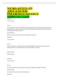 NURS 6521N-55 ADVANCED PHARMACOLOGY midterm exam