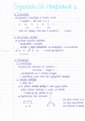 volledige samenvatting van organische chemie