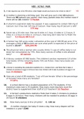 HESI – A2 Test - Math 