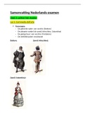 Samenvatting nederlands ( commedia dell arte, walewein,..)