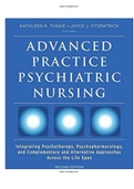 Advanced Practice Psychiatric Nursing 2nd Edition Tusaie Fitzpatrick Test bank