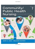 Community Public Health Nursing 7th Edition Nies Test Bank