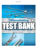 Differentiating Surgical Instruments 3rd Edition Rutherford Test Bank