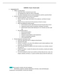 NURSING 1 Exam 2 Study Guide Complete study guide