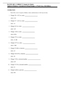 100% CORRECT Ogden & Fluharty: Calculation of Drug Dosages: A Work Text, 11th Edition