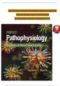 TEST BANK For Porth's Pathophysiology Concepts of Altered Health States 11th Edition by Tommie L. Norris, Verified Chapters 1 - 52, Complete Newest Version