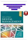 TEST BANK For Little and Falace's Dental Management of the Medically Compromised Patient, 10th Edition by Craig Miller, Verified Chapters 1 - 30, Complete Newest Version