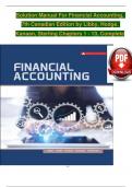 Solution Manual For Fundamentals of Financial Accounting, 7th International Edition by Fred Phillips, Robert Libby, Verified Chapters 1 - 13, Complete Newest Version