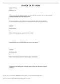 Exam (elaborations) HISTORY 104 Sophia US History Milestone 3 (1) Questions & Answers. Sophia US History Milestone 3 (1) Which of the following statements about the divided political climate during the administrations of George Washington and John Adams i