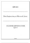 DP-203 Data Engineering on Microsoft Azure - Updated Exam Readiness Guide 2024