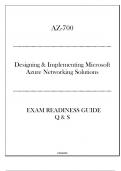 AZ-700 Designing & Implementing Microsoft Azure Networking Solutions - Updated Exam Readiness