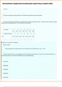 DISCOUNTED CASHFLOWS MODELLING EXAM WALL STREET PREP