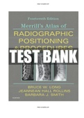 Merrill’s Atlas of Radiographic Positioning and Procedures 14th Edition Long Test Bank