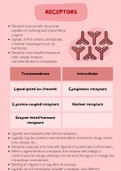 Receptors and Growth Factors Study Notes