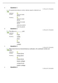 BIO 210 Lec Exam 2 Questions and Answers- Greenville Technical College