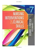 Nursing Interventions and Clinical Skills 7th Edition Potter Test Bank