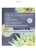 Oral Pathology for the Dental Hygienist 7th Edition Ibsen Test Bank