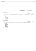 CON 101: Const/Culture: a Built Environ (2015 Spring) 2015Spring-T-CON101-11825 Assignments Quizzes