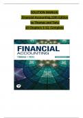 SOLUTION MANUAL  Financial Accounting,13th Edition  by Thomas and Tietz   all Chapters 1-12, Complete