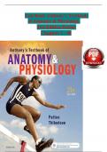 TEST BANK For Anthony’s Textbook of Anatomy and Physiology, 21st Edition by Patton, Verified Chapters 1 - 48, Complete Newest Version