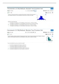 MAT 240 HOMEWORK 2-2 MYSTATLAB MODULE TWO PROBLEM SET - Southern New Hampshire University