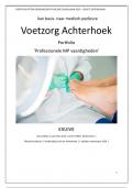 Volledig uitgewerkte portfolio Medisch Pedicure 