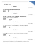 Rasmussen College NURS 278 AP-1-Quizzes Already graded A