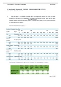 SOC 200 - Case Study Report 1: THREE JAYS CORPORATION (SCORE 100% ) | GRADED A