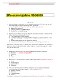 3Ps-exam-Update NSG6020 UPDATED AND GRADED A