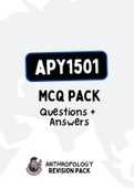 APY1501 - EXAM PACK (2022)