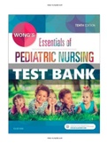 Wongs Essentials Of Pediatric Nursing 10th Edition Hockenberry Test Bank