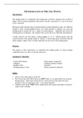 DETERMINATION OF MELTING POINTS