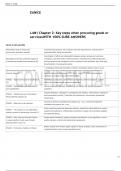   EUNICE     CIPS L4M1 WITH QUESTIONS AND 100% SURE ANSWERS     O1. Outline FIVE differences between purchasing goods and purchasing services.	1.	Goods are tangible, services are intangible: 2.	Services cannot be separated from their supplier: 3.	Heteroge