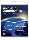 Financial Accounting 10th Edition Libby Test Bank