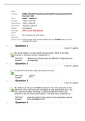 NURS-6512N-53,Advanced Health Assessment.2021 Summer Qtr  Midterm Exam - Week 6 (100 out of 100 points)  