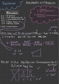 Equilibrium Reactions Tutoring