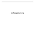 Samenvatting verkooptraining