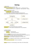 Samenvatting Gedrag VWO 6 