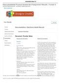 Exam (elaborations) Respiratory Results | Turned In Advanced Health Assessment - Chamberlain, NR509-June-2018