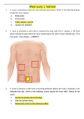 Exam (elaborations) MS Proctor 5 NURS 480 (NURS480) 