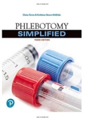 Phlebotomy Simplified 3rd Edition Garza Test Bank