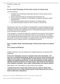 BIOS-256 Week 4 OL Lab 4: Renal Physiology: Find the mode of action of a diuretic drug