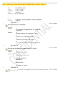 BIOL 1408 FINAL EXAM ANSWERED QUESTIONS SCORED 56/60 A+.