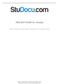 set of hesi exit v5 bundle
