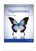 Test Bank for Trigonometry, 5th Edition by Cynthia Y. Young