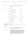  BIOS 260 WEEK 1 QUIZ All Quizzes with Answers