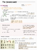 CIE A-Level Biology: Inheritance (A* achieved)