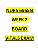 Nurs_6565N_Week_2_ BOARD VITALS EXAM Quiz Answered