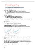 Volledige samenvatting psychosociale zorg 