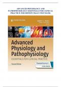 ADVANCED PHYSIOLOGY AND PATHOPHYSIOLOGY ESSENTIALS FOR CLINICAL PRACTICE 2ND EDITION TKACS TEST BANK